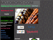Tablet Screenshot of mojoboro.com